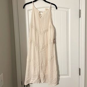 NWT ivory summer dress